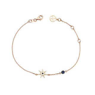 FAIRY STAR GOLD SAPPHIRE BRACELET
