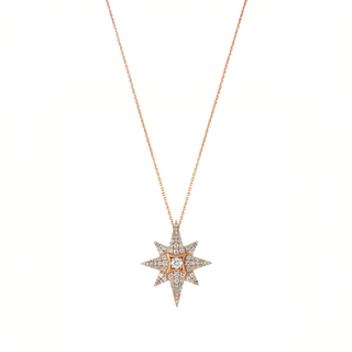 NORTH STAR GOLD DIAMOND NECKLACE
