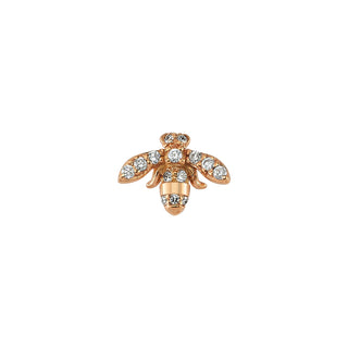 QUEEN BEE GOLD DIAMOND PIERCING