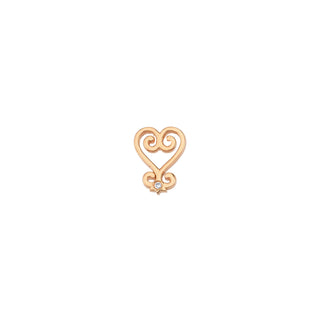SANKOFA GOLD DIAMOND SINGLE EARRING