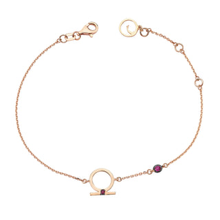 SHEN RING GOLD SAPPHIRE BRACELET