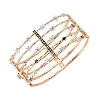 SIRIUS STAR GOLD BROWN DIAMOND BRACELET