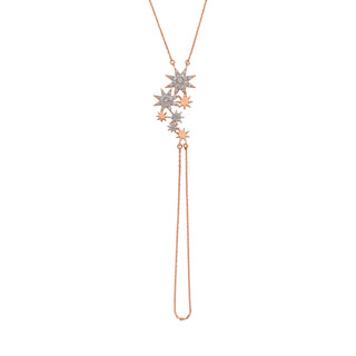 VENUS STAR GOLD DIAMOND HAND CHAIN