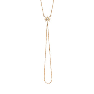 VENUS STAR GOLD DIAMOND HAND CHAIN