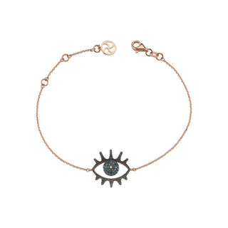 EYE LIGHT GOLD DIAMOND BRACELET