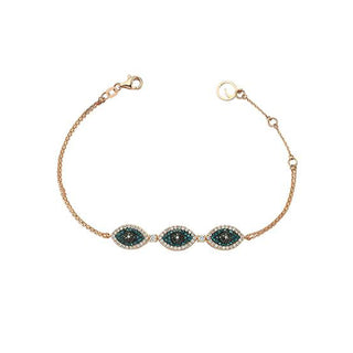 EYE LIGHT DIAMOND BRACELET