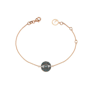 EYE LIGHT GOLD DIAMOND BRACELET